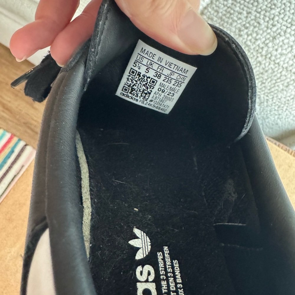 Adidas Samba Black and White Sneakers - Picture 6 of 8